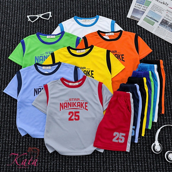 BT THỂ THAO TAY NGẮN ÁO IN NANIKAKE SIZE 4-14,R6