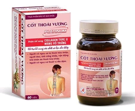 Cốt thoái vương Platinum (Lọ 60 viên) - NPP á âu