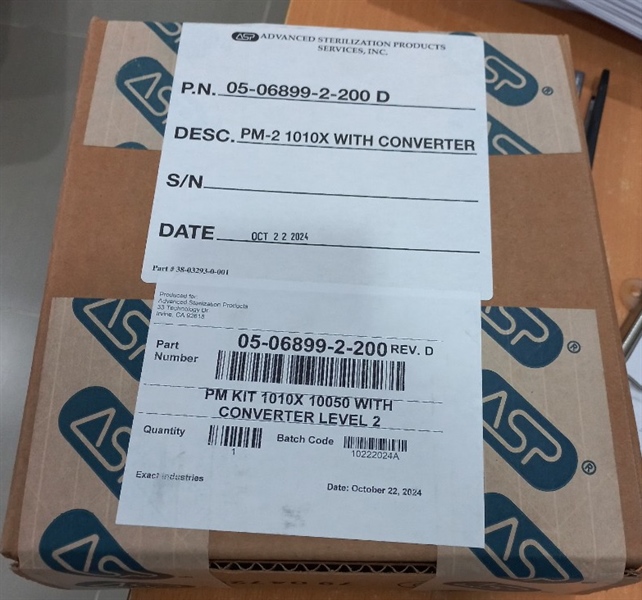 Bộ bảo dưỡng máy tiệt khuẩn kèm bộ chuyển đổi xúc tác Kit PM2 1010X10050W/converter Hộp/1bộ (Mỹ)