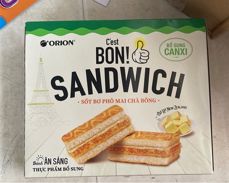 Bánh cest Bon sandwich hộp 10P