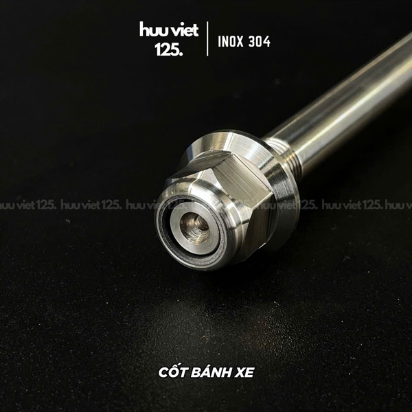 Cốt bánh sau Wave RS100, Funeo, X/ Cốt trước Lead 4V (220mm)