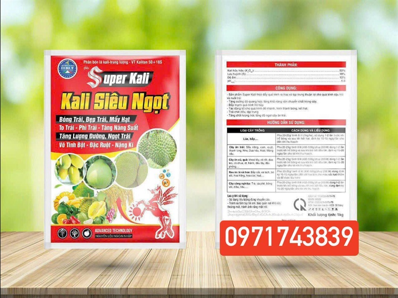 KALI SIÊU NGỌT 1kg