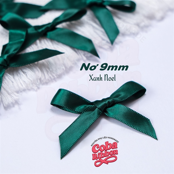 Nơ satin bề rộng 9mm (0.9cm)