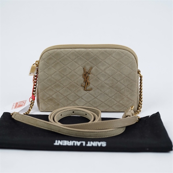 Túi YSL đeo chéo xám (PLB733667-0723) sz18 KG+