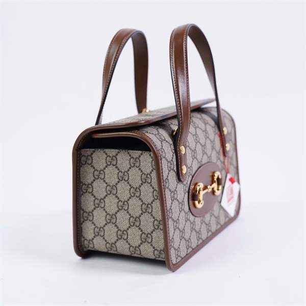 Túi GG Handle xám (645453-486628) sz23 (HT) +