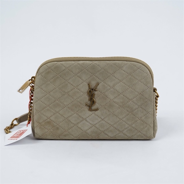 Túi YSL đeo chéo xám (PLB733667-0723) sz18 KG+