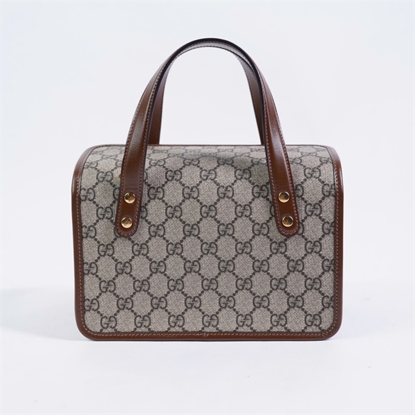 Túi GG Handle xám (645453-486628) sz23 (HT) +