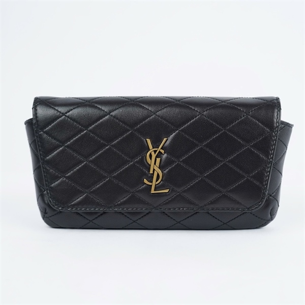 Túi YSL đeo chéo đen (GUE742579-0223) sz19 KG+