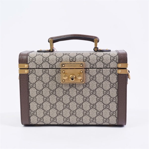 Túi GG Trunk xám kèm 2 chìa (698809-498879) sz24 KG+