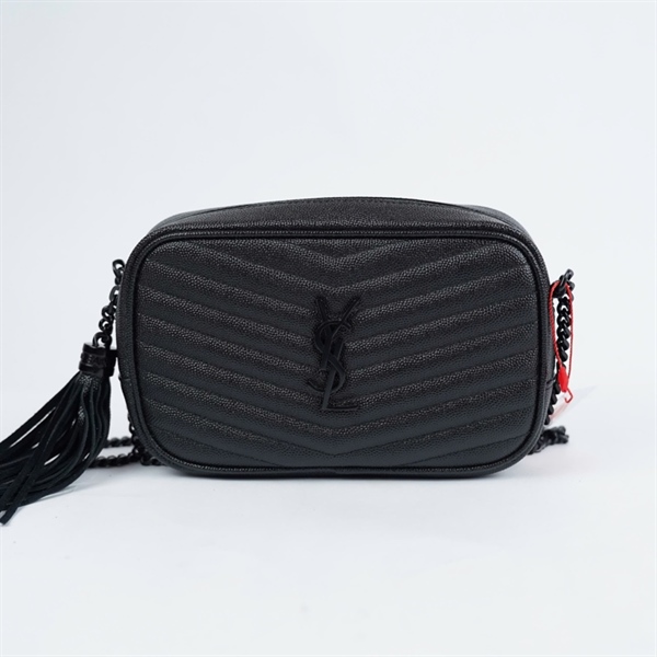Túi YSL Lou Camera đen (PLB612579-0122) sz18 KG+