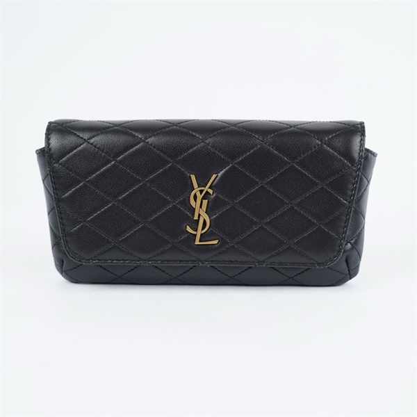 Túi YSL đeo chéo đen (GUE742579-0223) sz19 KG+