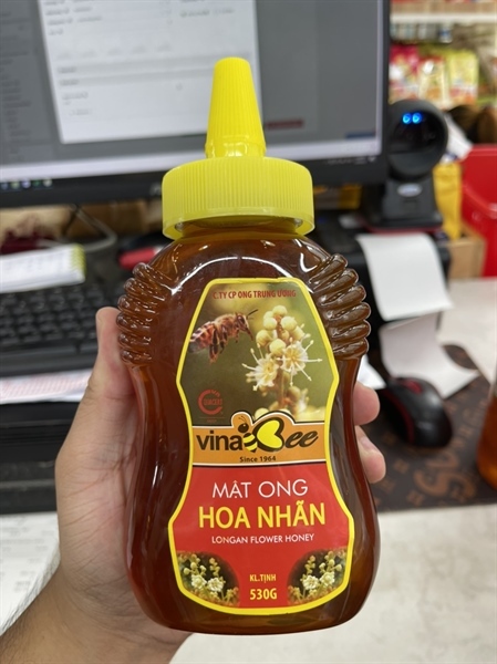 Mật ong hoa nhãn 530g Vinabee リュウガンハチミツ