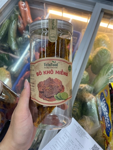🍟Bò khô miếng Velufood 250g