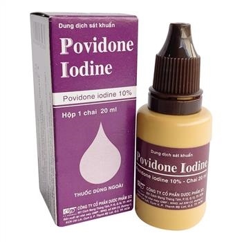 Povidone Iodine 10% dp 3/2