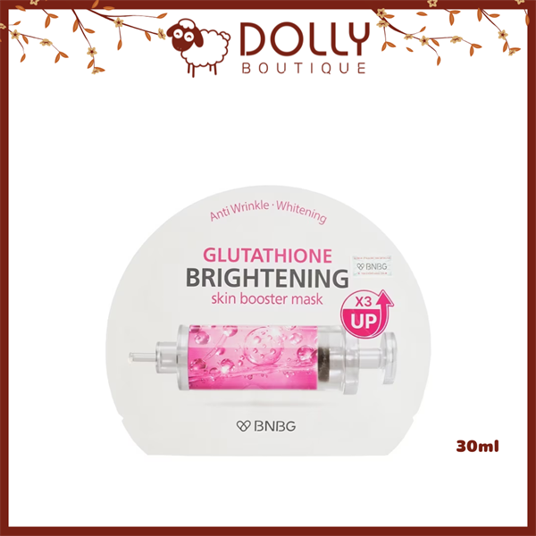 Mặt Nạ Giấy BNBG Glutathion Brightening Skin Booster Mask 30ml