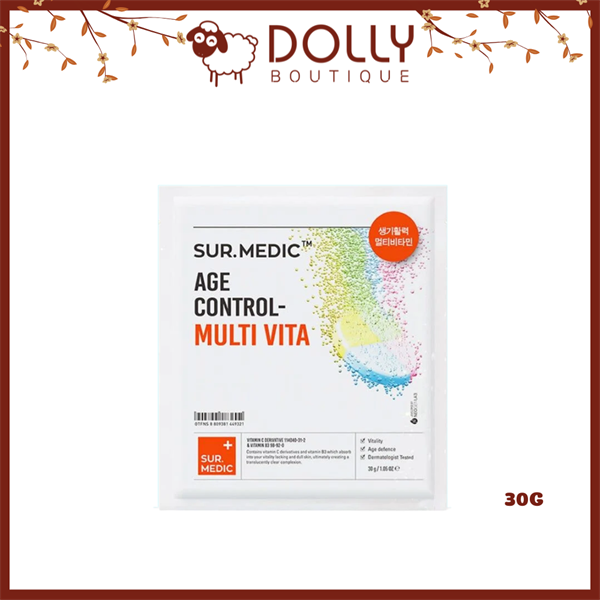 Mặt Nạ Miếng Sur.Medic+ Age Control Multi Vita Mask 30g