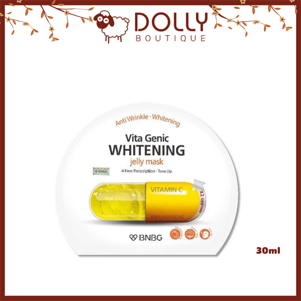 Mặt Nạ Giấy BNBG Vita Genic Whitening Jelly mask 30ml