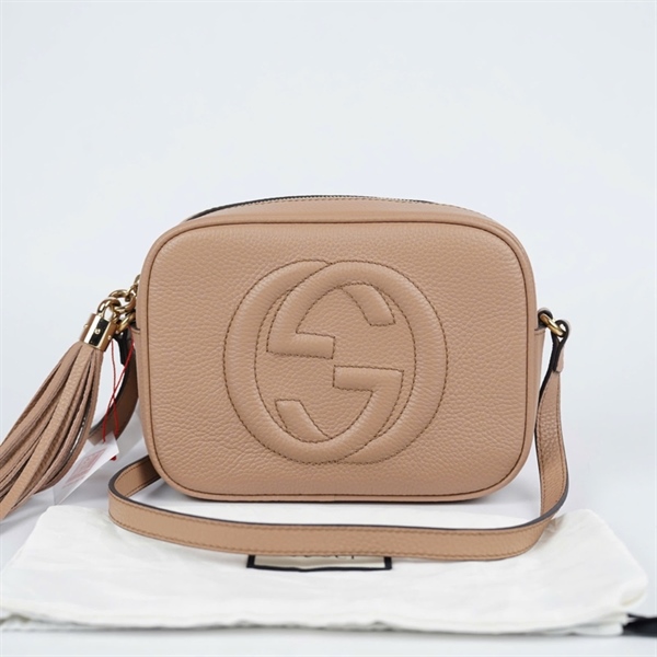 Túi GG Soho Disco nude (308364-571381) sz20 (BMC)+