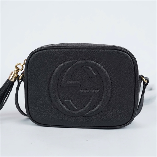 Túi GG Soho Disco đen (308364-498879) sz20 (BMC)+