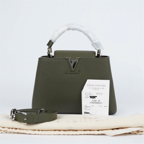 Túi LV Capu xanh sz26 (BMC)+