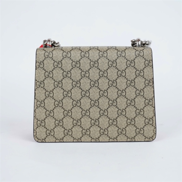 Túi GG Dionysus xám viền đỏ (421970-498879) sz20 (BMC)+