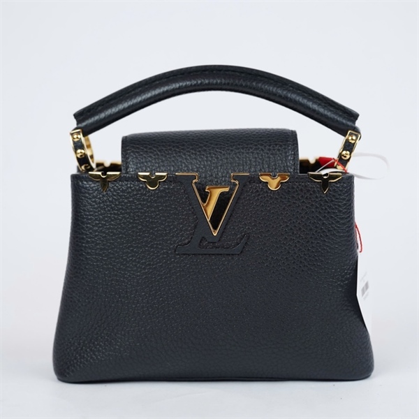 Túi LV Capu đen sz20 (A-T) KG+