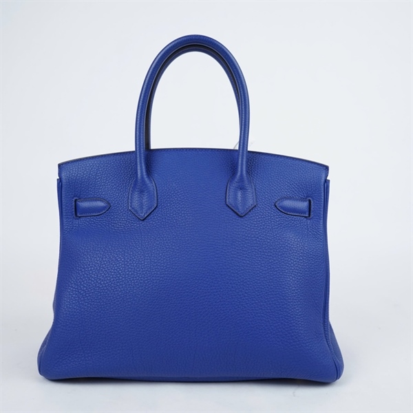 Túi Hermes Birkin xanh kèm ổ+ 2 chìa stamp T(2015) sz30 (A-T) KG+