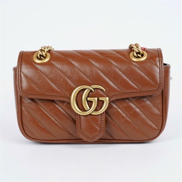 Túi GG Marmont nâu (D038815498) sz20 (BMC)+