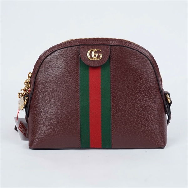 Túi GG Ophidia đỏ đậm (499621-493075) sz23 (BMC)+