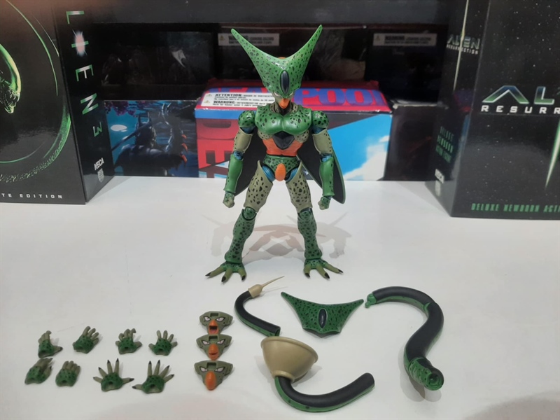 (NOBOX) SHF DRAGON BALL CELL FIRST FORM