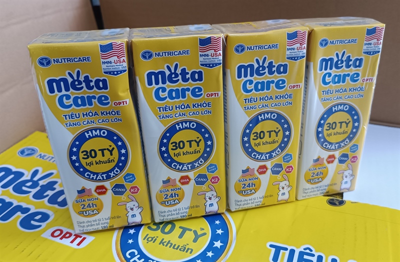 Sữa hộp Metacare vàng 180ml