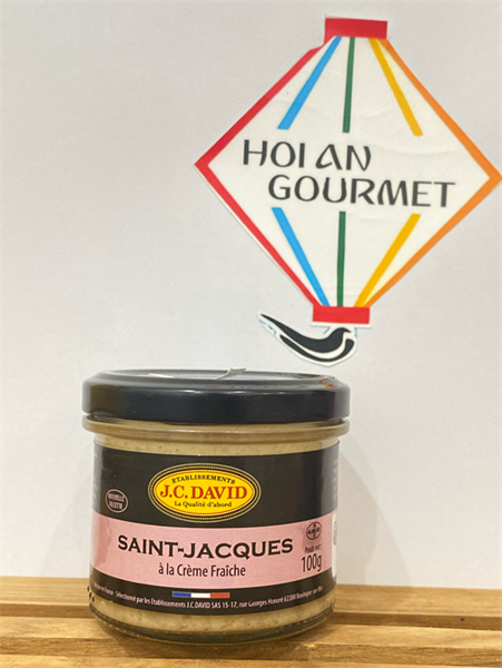 Pate JC.David - Sain Jacques Cream 90gr ( Sốt Sò Điệp )