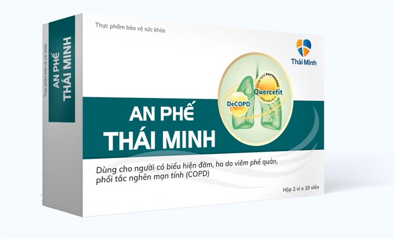 An Phế Thái Minh (hỗ trợ giảm đờm, giảm ho) (Hộp 2 vỉ x 10 viên) - Thái Minh