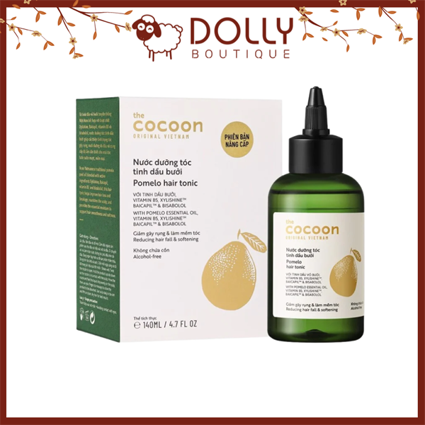 Nước Dưỡng Tóc Tinh Dầu Bưởi Cocoon Giảm Gãy Rụng & Nuôi Dưỡng 140ml
