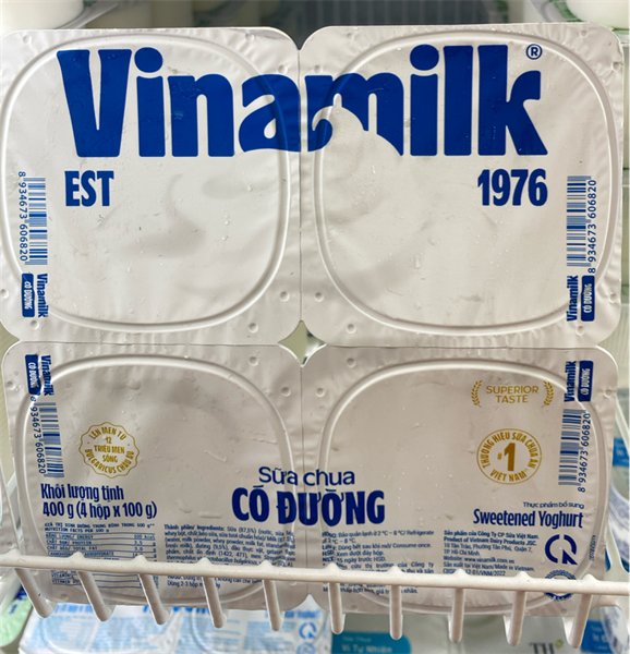 Sữa chua Vinamilk có đường 100g