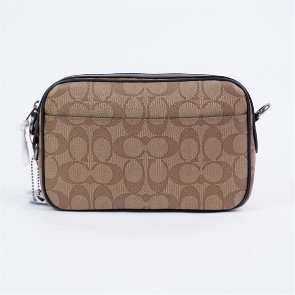 Túi Coach nam nâu in hình sz23 +