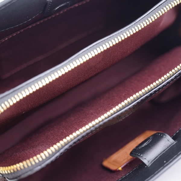 Túi Coach Handle nâu sz26 +