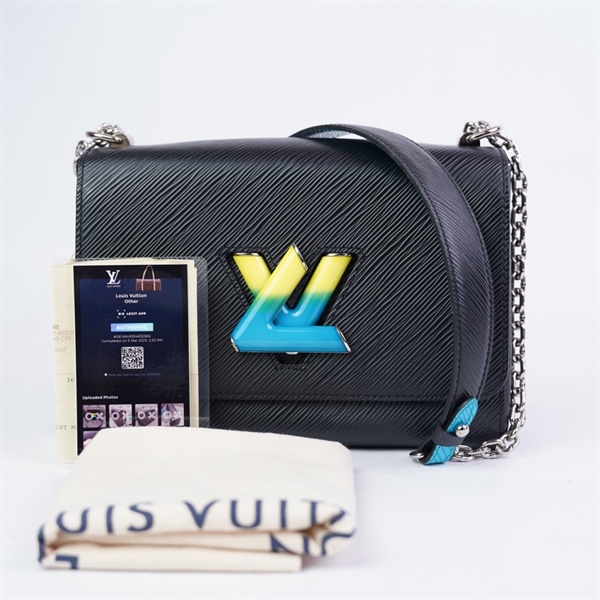 Túi LV Twist đen kèm gương (SR0230) sz23 (LTB) KG+