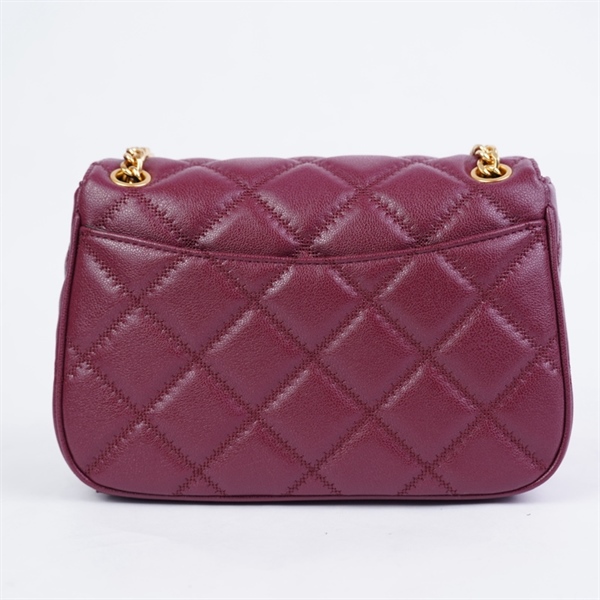 Túi Tory Burch đỏ tím sz24 +