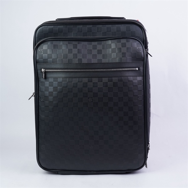 Vali LV ô vuông đen sz37 (BMC) KG+