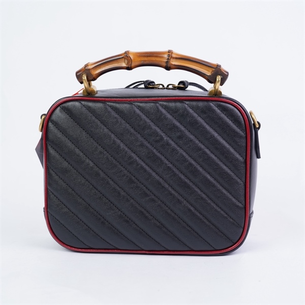 Túi GG Handle đen (H032272019) sz22 (BMC) +