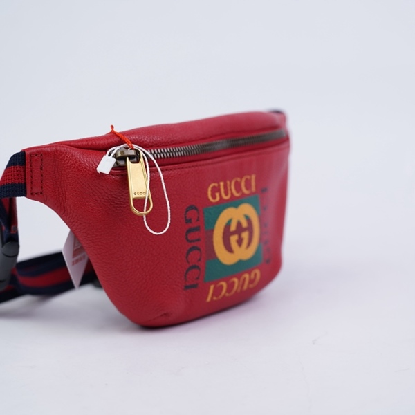 Túi GG Bumbag đỏ (527792-486628) sz15 (miệng túi 26cm) (LTB) KG+
