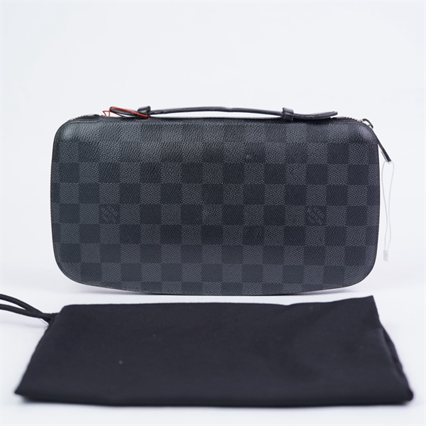 Túi LV Clutch ô vuông đen (MI0176) sz27 (LTB) KG+