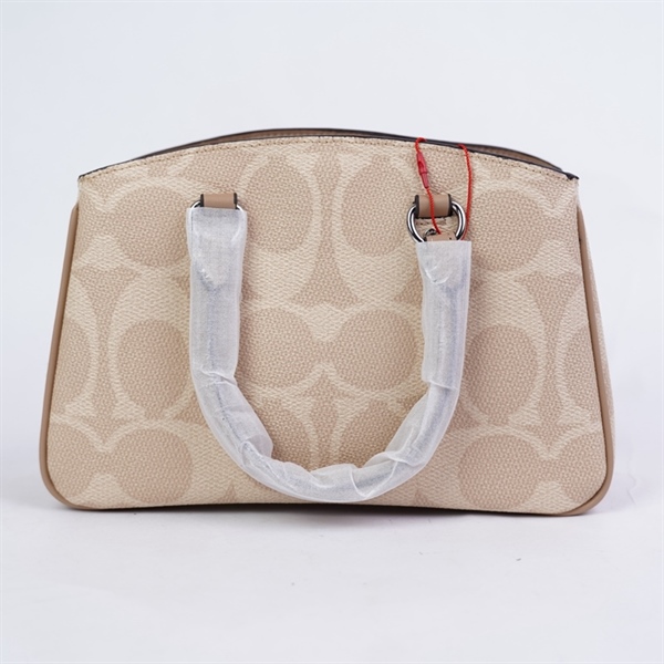Túi Coach Handle nude sz26 +