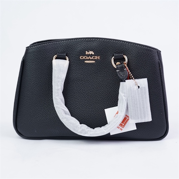 Túi Coach Handle đen sz26 +