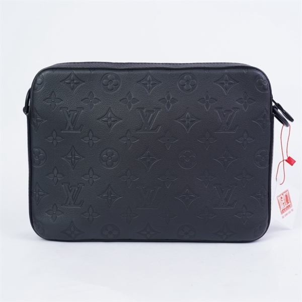 Túi LV đeo chéo hoa đen da bê sz25 KG+