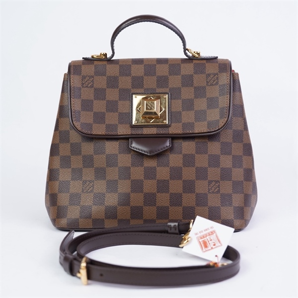 Túi LV Bergamo ô vuông nâu (FL0192) sz25 (LTB) KG+