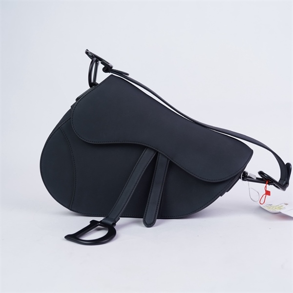 Túi Dior Saddle đen (09-Ma-1202) sz17 (miệng túi 23cm) (LTB) KG+