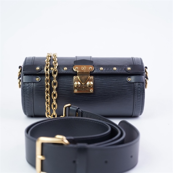 Túi LV Papillon Trunk đen 2 strap sz20 (BMC) KG+