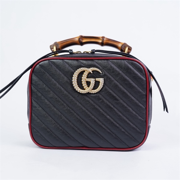 Túi GG Handle đen (H032272019) sz22 (BMC) +